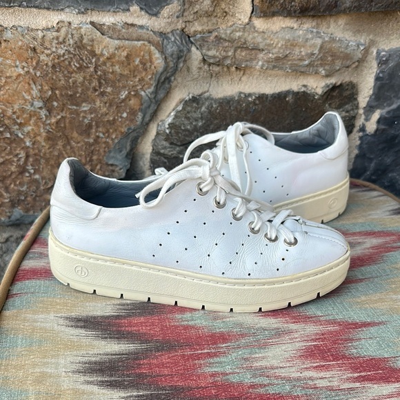 Rag & Bone Retro Court Leather Platform SneakersWhiteEU 37.5 US 7.5